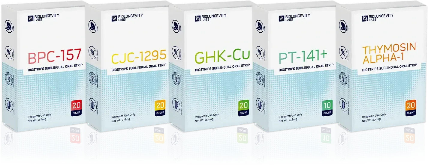 Oral Peptide Biostrips